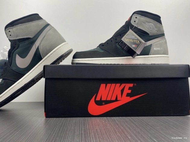 Rep MAX High Gore-Tex Element Black Grey Particle DB2889-001 Retro Jordan 1 0817